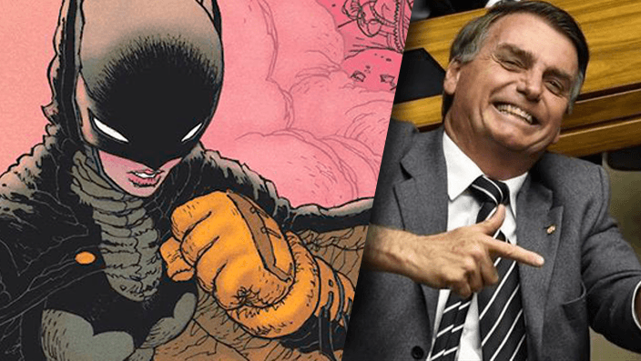 Nova história em quadrinhos de Batman tira onda com o presidente Jair Bolsonaro e confusão é criada