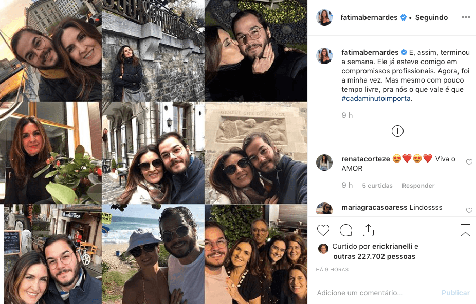 Fátima Bernardes, Túlio Gadêlha Fátima Bernardes, Túlio Gadêlha