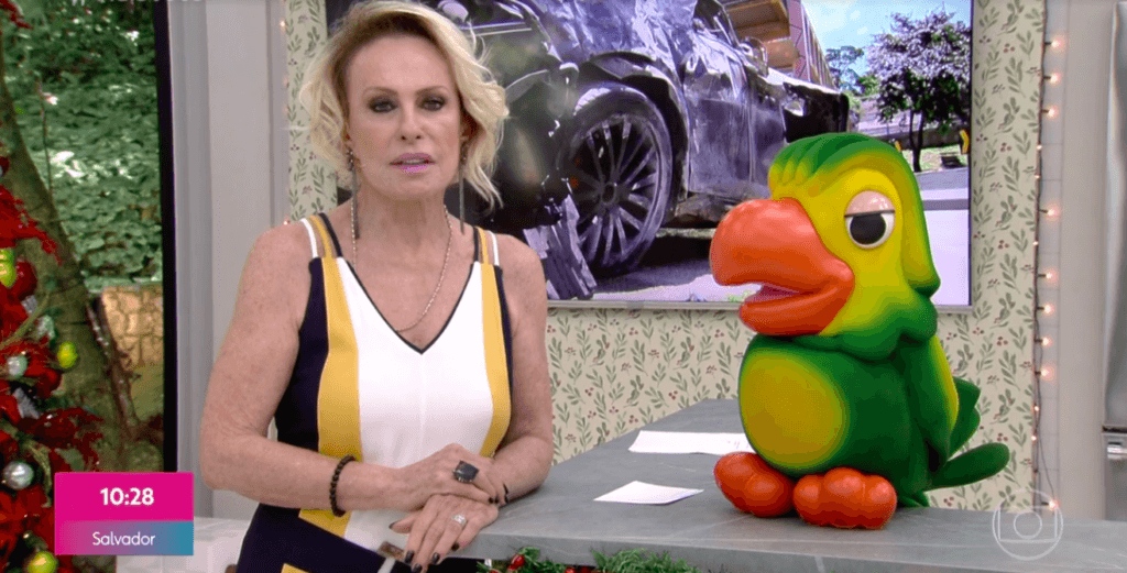 Ana Maria Braga acaba mostrando mais do que deveria, tatuagem íntima é exposta e público dispara: "É enorme"