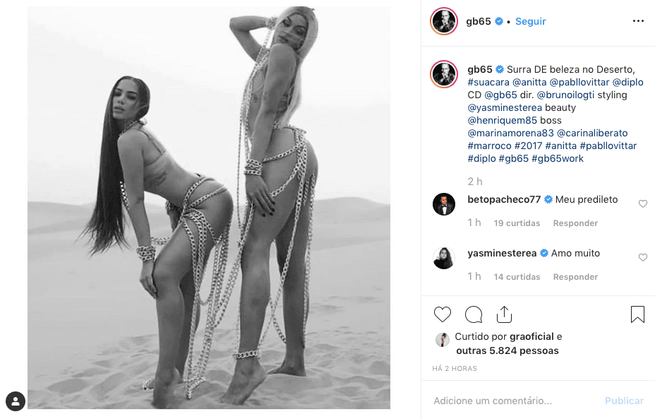 Anitta, Pabllo Vittar, Giovanni Bianco Anitta, Pabllo Vittar, Giovanni Bianco
