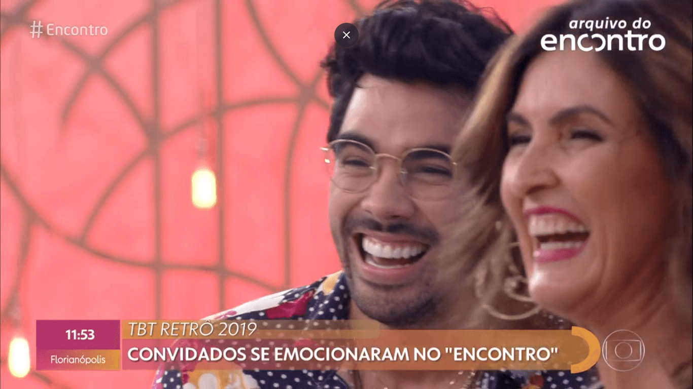 Gabriel Diniz ressurge no Encontro Com Fátima Bernardes e emociona fãs (Imagem: Reprodução) Gabriel Diniz ressurge no Encontro Com Fátima Bernardes e emociona fãs (Imagem: Reprodução)