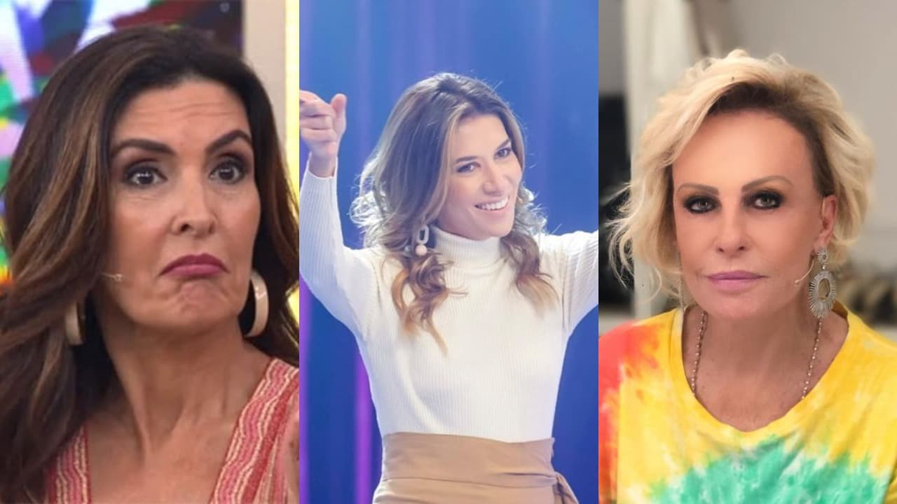 Rebeca Abravanel, Fátima Bernardes e Ana Maria Braga (Foto: Reprodução/Globoplay/SBT/Instagram) Rebeca Abravanel, Fátima Bernardes e Ana Maria Braga (Foto: Reprodução/Globoplay/SBT/Instagram)