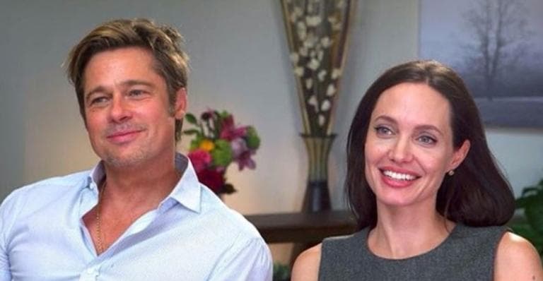 Angelina Jolie proíbe Brad Pitt de ter contato com os filhos durante o Natal (Foto: Reprodução) Angelina Jolie proíbe Brad Pitt de ter contato com os filhos durante o Natal (Foto: Reprodução)