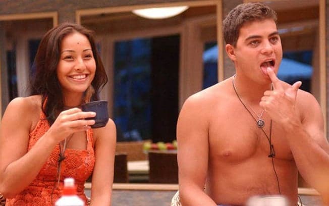 Sabrina Sato e Dhomini durante o confinamento no BBB (Foto: Reprodução) Sabrina Sato e Dhomini durante o confinamento no BBB (Foto: Reprodução)