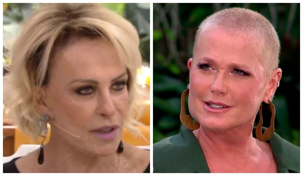 Xuxa e Ana Maria surgiram juntas em programa da Globo (Foto: Reprodução) Xuxa e Ana Maria surgiram juntas em programa da Globo (Foto: Reprodução)