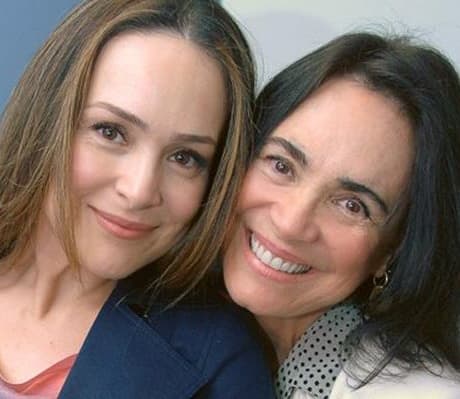 Gabriela Duarte e Regina Duarte Gabriela Duarte e Regina Duarte
