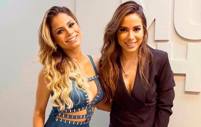 Lexa e Anitta (Foto: Reprodução) Lexa e Anitta (Foto: Reprodução)