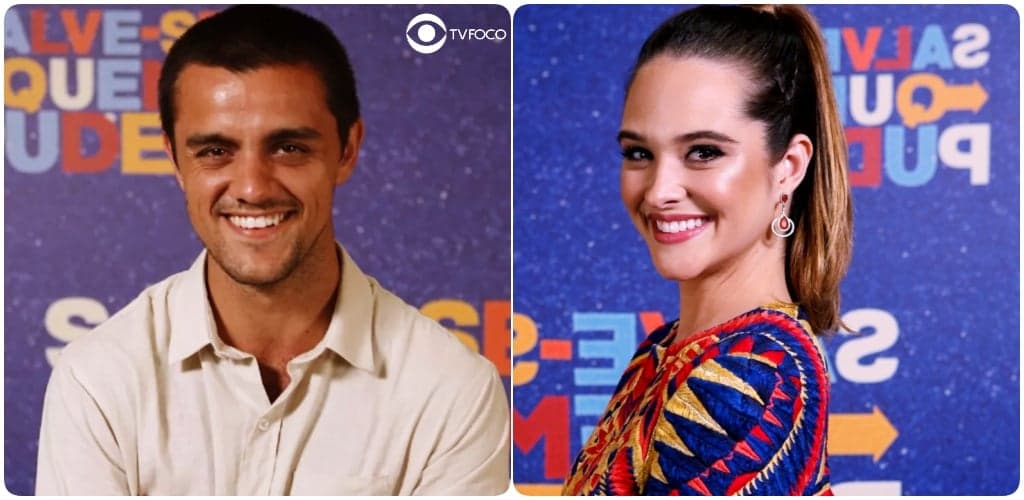 Téo (Felipe Simas) e Luna (Juliana Paiva) em Salve-Se Quem Puder Téo (Felipe Simas) e Luna (Juliana Paiva) em Salve-Se Quem Puder