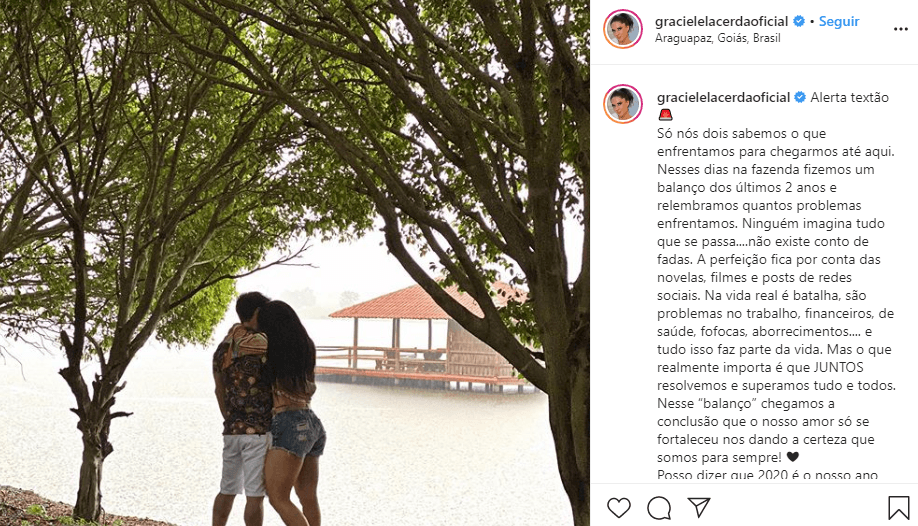 Graciele Lacerda falou sobre as brigas e desentendimentos com Zezé Di Camargo Graciele Lacerda falou sobre as brigas e desentendimentos com Zezé Di Camargo
