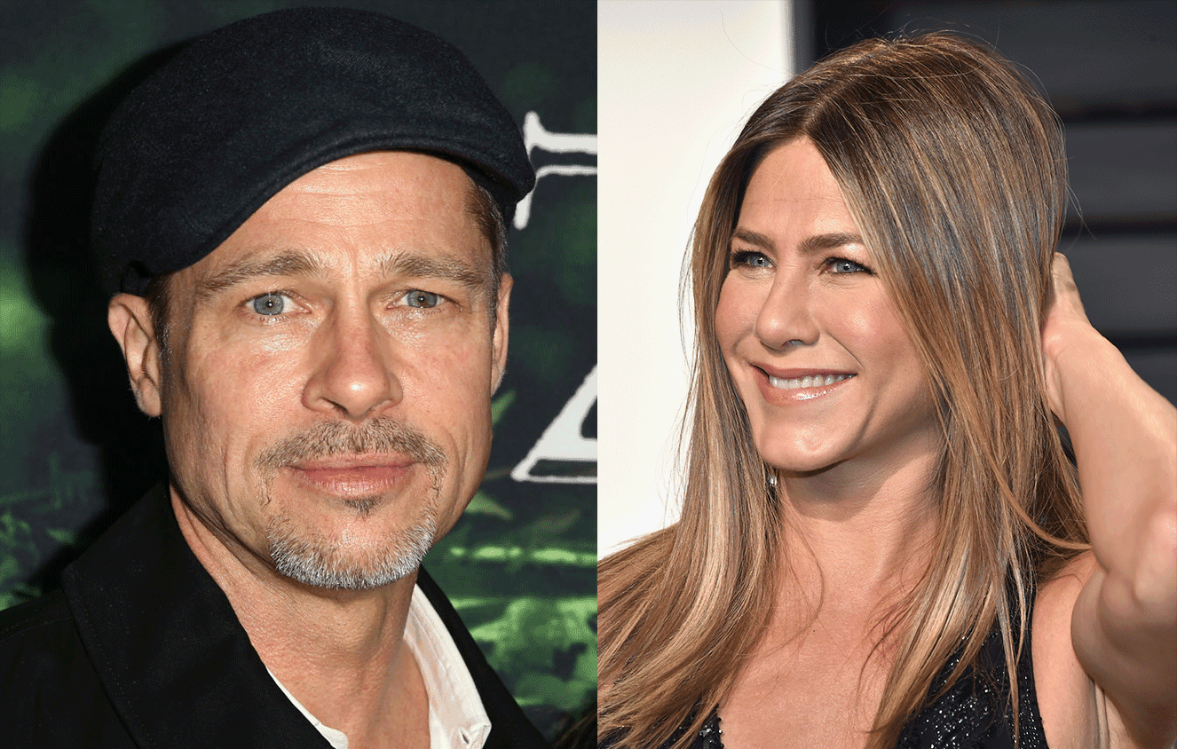 Jennifer Anistone Brad Pitt reatam relação após encontros (Foto: Reprodução) Jennifer Anistone Brad Pitt reatam relação após encontros (Foto: Reprodução)