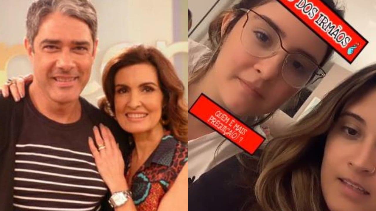 Filhas de William Bonner e Fátima Bernardes, Laura e Bia fizeram revelações divertidíssimas (Foto: Divulgação/TV Globo/Reprodução/Instagram) Filhas de William Bonner e Fátima Bernardes, Laura e Bia fizeram revelações divertidíssimas (Foto: Divulgação/TV Globo/Reprodução/Instagram)