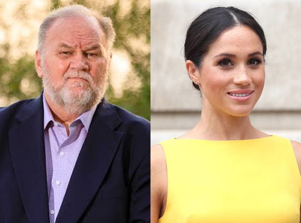 Thomas Markle detona sua filha por afastamento da Família Real e dispara: ''Não é a garota que eu criei''