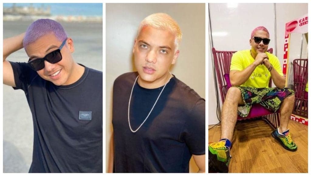 Após pintar o cabelo várias vezes, Wesley Safadão pega público de surpresa e finaliza novo visual