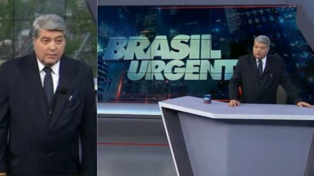 Urgente! Datena se revolta ao vivo na TV após dar notícia de tiroteio: "Bandido, marginal"