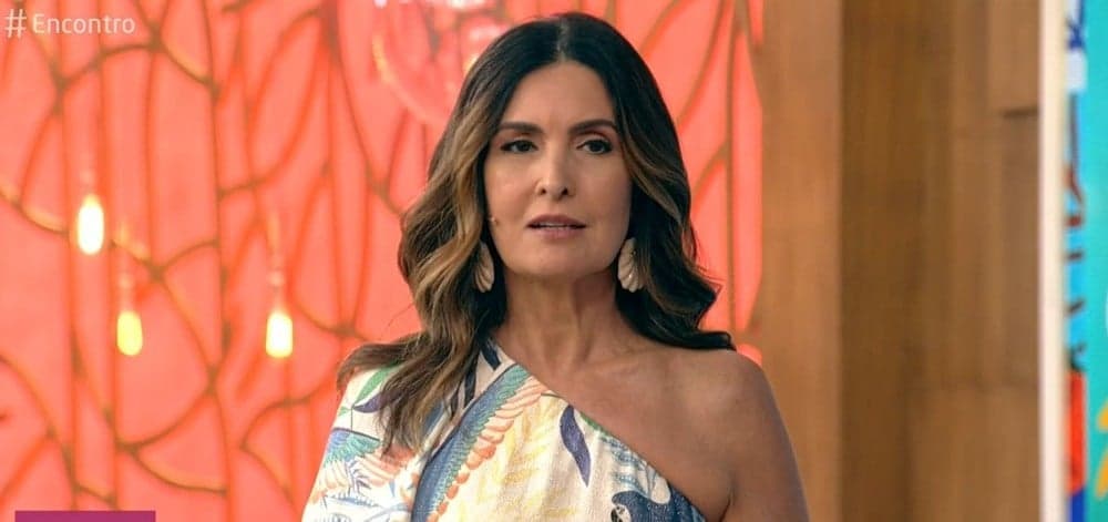 Fátima Bernardes surge ruiva ao vivo na Globo e novo visual assusta: "Acabou com o cabelo"