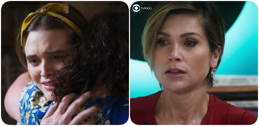 Helena fica tensa ao rever sua filha Luna em Salve-se Quem Puder Helena fica tensa ao rever sua filha Luna em Salve-se Quem Puder