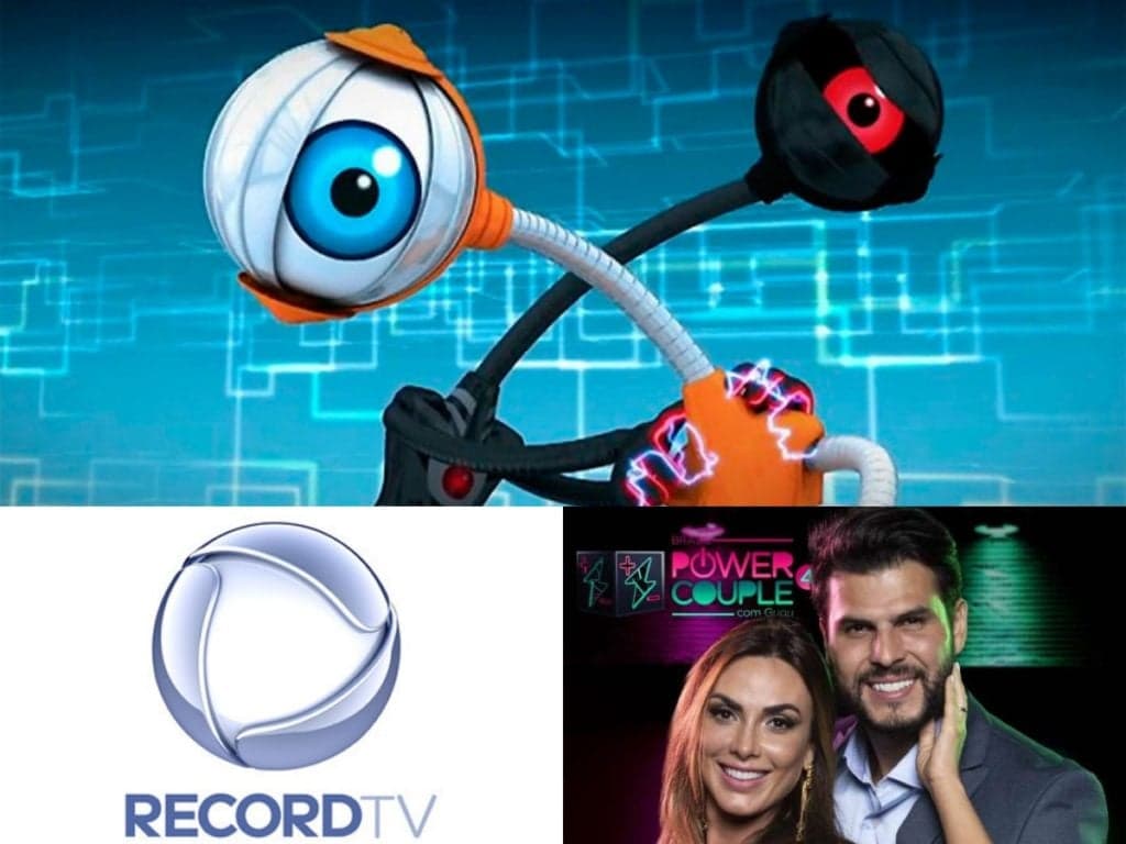 Com sucesso de audiência do BBB20, Record pretende atrasar estreia de Power Couple para não competir com a Globo
