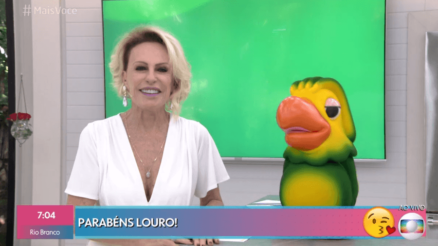 Ana Maria Braga parabenizou Louro José (Reprodução) Ana Maria Braga parabenizou Louro José (Reprodução)