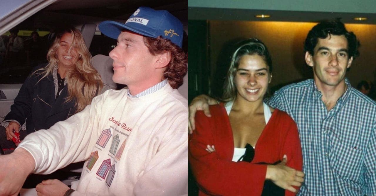 Adriane Galisteu e Ayrton Senna eram namorados antes da morte do piloto (Foto: Reprodução/Instagram) Adriane Galisteu e Ayrton Senna eram namorados antes da morte do piloto (Foto: Reprodução/Instagram)