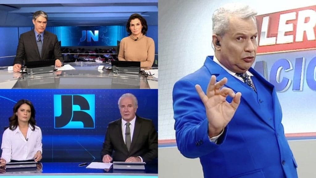 Audiência 16/3: Jornal Nacional bate recorde com cobertura extraordinária, Sikêra Jr tem dia de glória e Record dispara