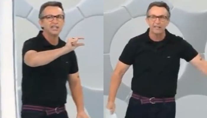 Neto quebra o protocolo, interrompe ao vivo na Band e dispara sobre programa da Globo: "Ele fica"