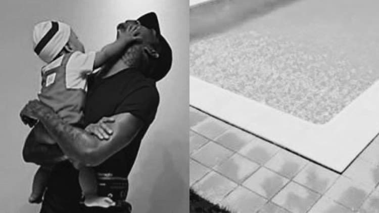 Desespero! Filho de famoso, de apenas nove meses, está na UTI após se afogar em piscina