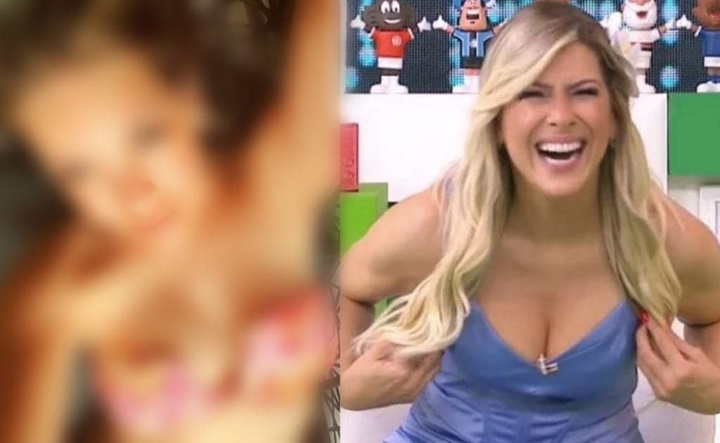 Em foto inédita, Renata Fan surge com biquíni decotadíssimo e incendeia público