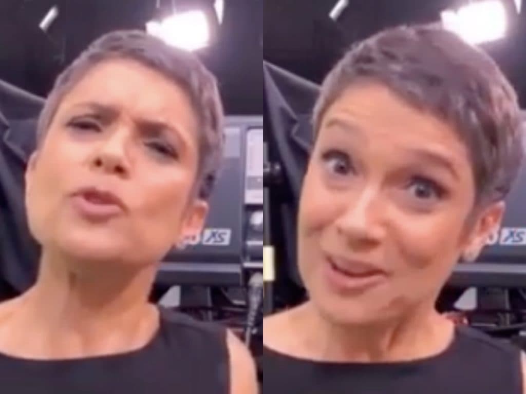 Sandra Annenberg, em meio a calamidade, faz convite bizarro para conseguir audiência dentro da Globo: "Difícil"