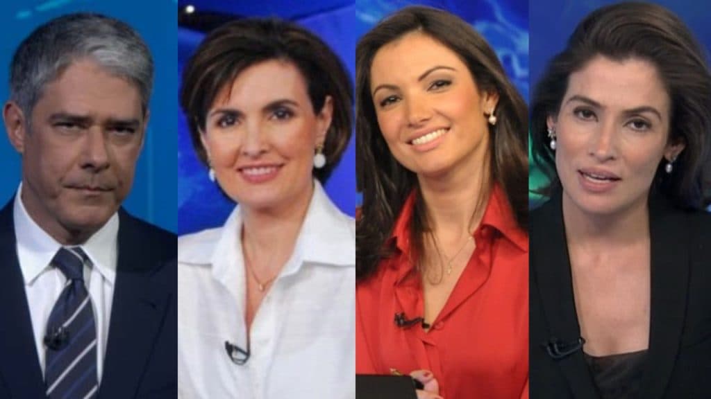 Fátima, Renata e Patrícia relatam trabalho no JN com William Bonner e postura é entregue: "Desesperado"