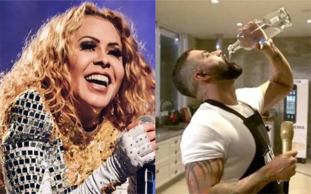 Em choque! Joelma afronta sertanejos, dribla o Conar e mostra o que beber durante live: “Assim que se faz”