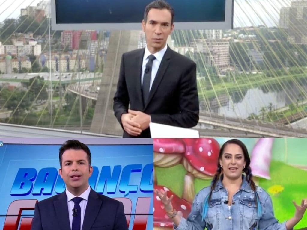Audiência da TV 08/04: Cesar Tralli esmurra Balanço Geral, Record acaba na pior e Bom Dia & Cia brilha no SBT