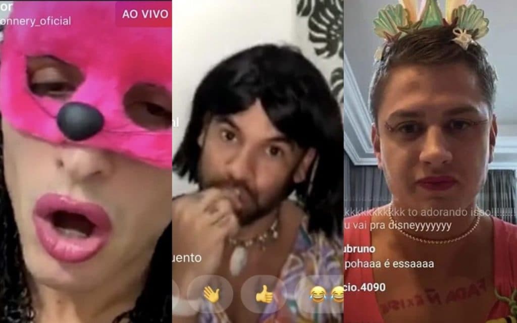 BBB20: Prior, Hadson e Lucas se humilham em live esperando eliminação de Manu e passam vergonha após resultado