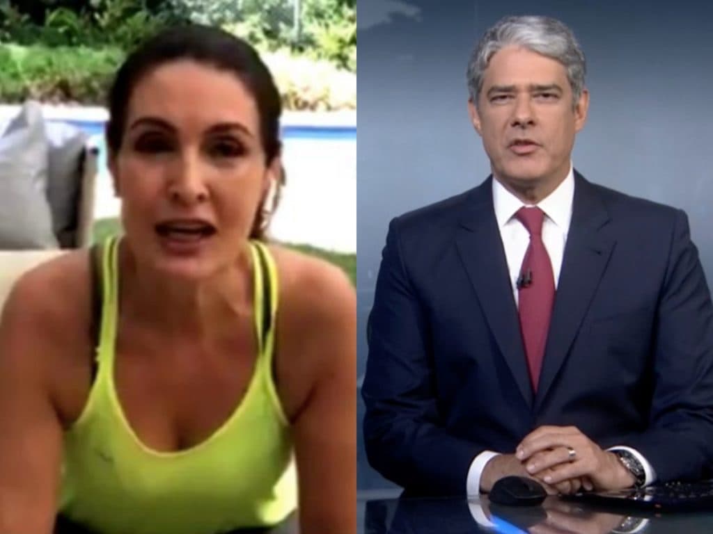 Ao vivo, Fátima Bernardes confessa emoção extrema ao ver matéria especial de William Bonner no Jornal Nacional