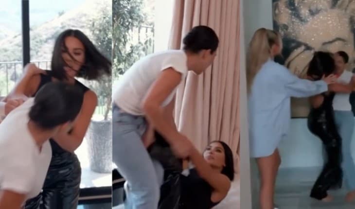 Briga! Kim Kardashian e Kourtney discutem, entram em ‘pé de guerra’ e brigam feio: “sua fud**a”