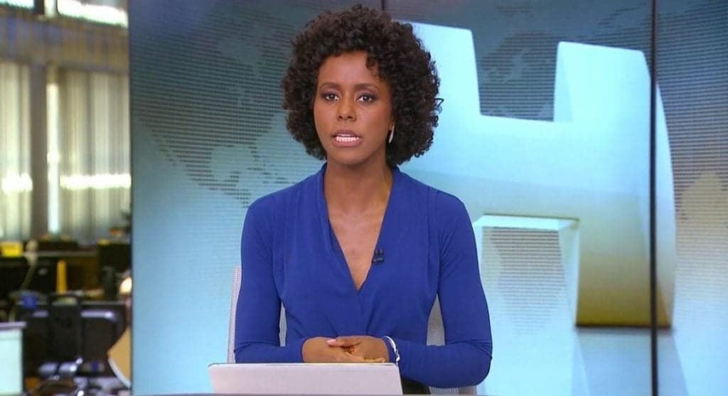 Maju Coutinho fica chocada com atitude de homem na Globo e se desespera: 'Pelo amor de Deus'