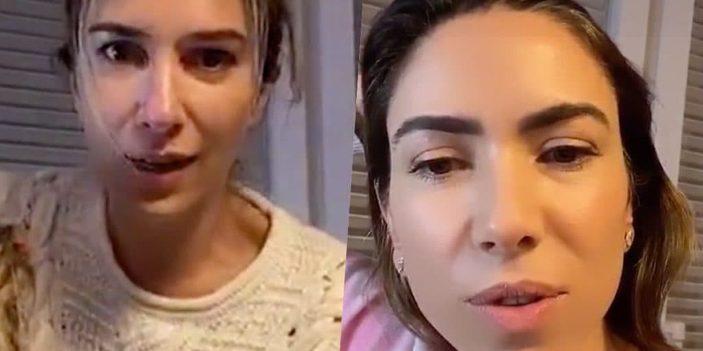Rebeca Abravanel surge com Patrícia Abravanel ao vivo para fazer anúncio e Pato se descontrola: "Já chega"