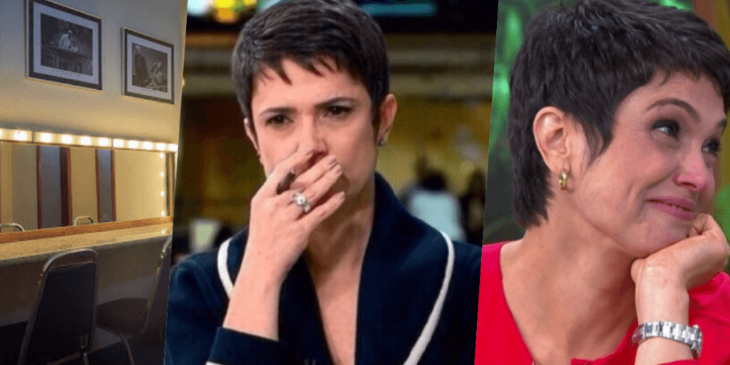 Sandra Annenberg passa por humilhação na Globo e tem conversa arrasadora vazada em camarim: "É possível sorrir"