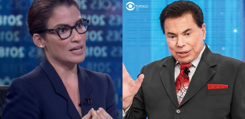 Renata Vasconcellos da Globo e Silvio Santos do SBT batem marca histórica juntos e deixam público espantado