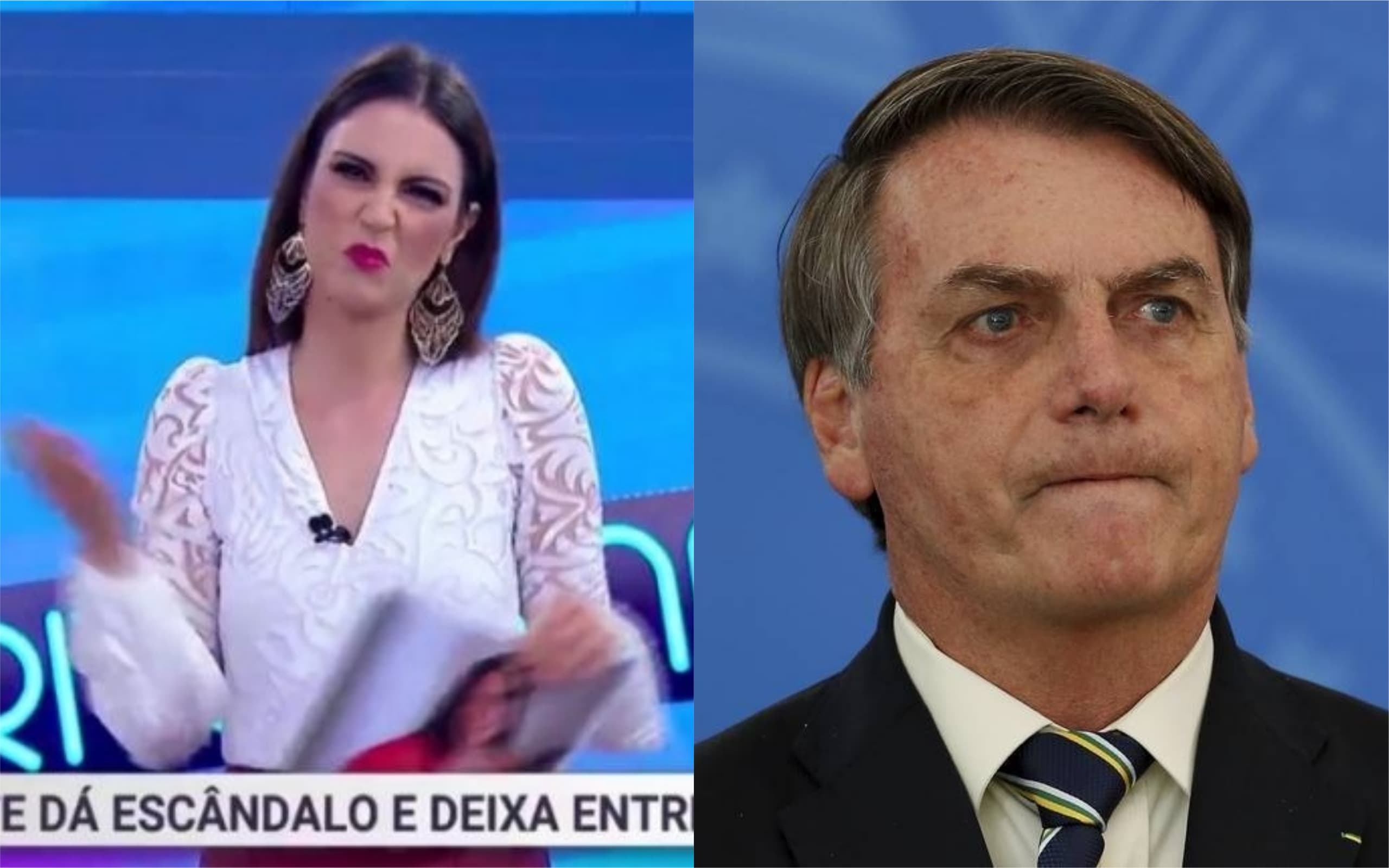 Chris Flores foi atacada por apoiadores de Bolsonaro (Foto: Divulgação / TV Foco) Chris Flores foi atacada por apoiadores de Bolsonaro (Foto: Divulgação / TV Foco)