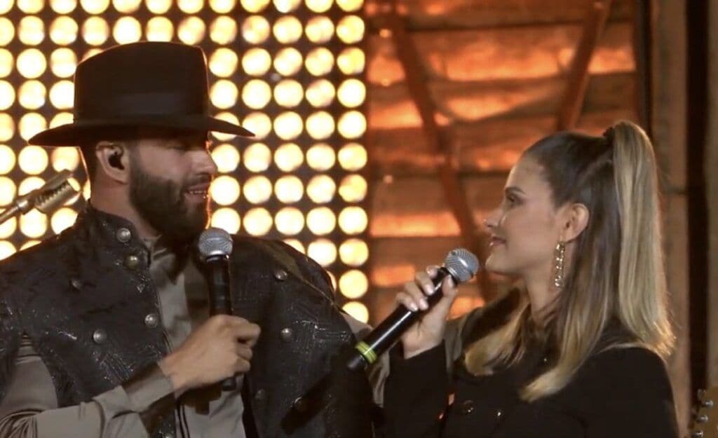 Gusttavo Lima, ao vivo, diz que vai dar chá de picão na esposa, após assumir amar chupar o periquito: "Eu te dou"
