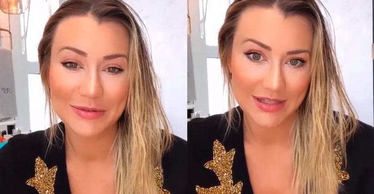 Ana Paula Siebert, esposa de Roberto Justus, desabafa após o nascimento da filha e admite: “Muito cansada”
