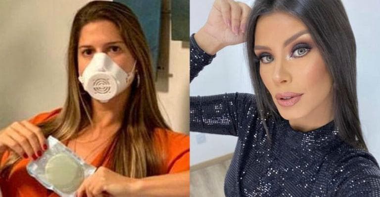 Ivy Moraes protagoniza barraco com Renata Furtado, da casa de vidro, que pisa na ex-sister sem dó