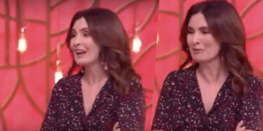 Ao vivo, Fátima Bernardes flagra convidado de cueca na Globo e fica em estado de choque: "Levanta que quero ver"
