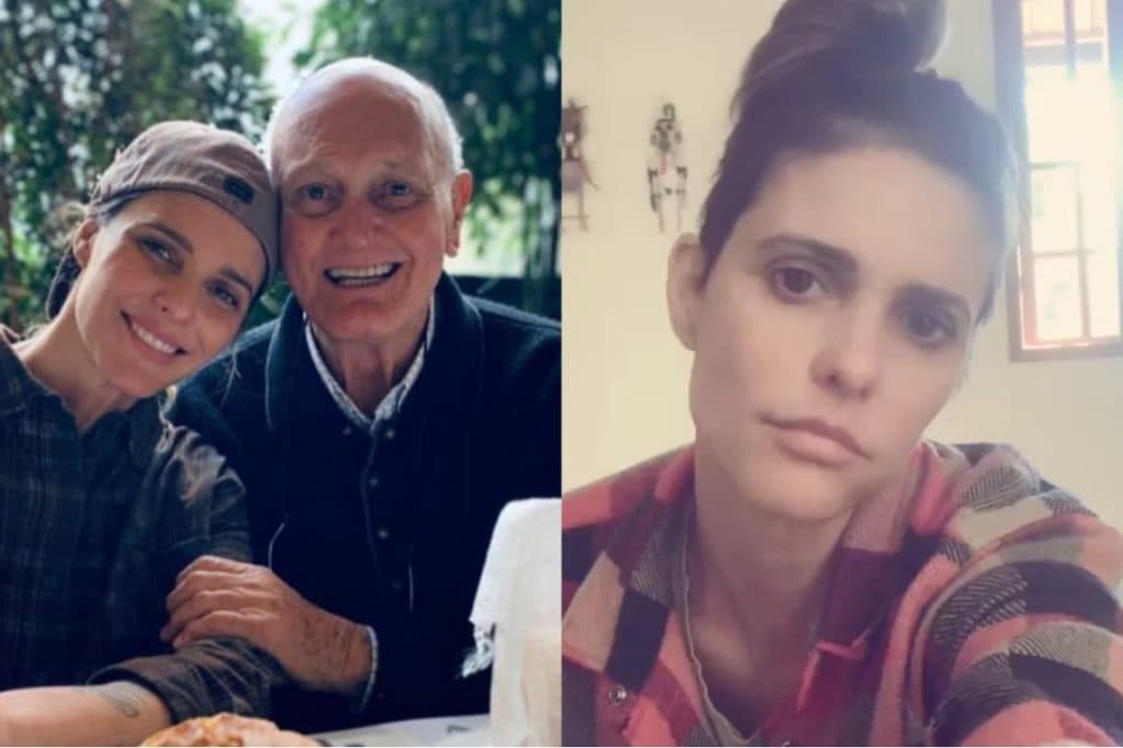 Após pai lutar para viver, Fernanda Lima faz vídeo público: "Respirar para suportar a dor"