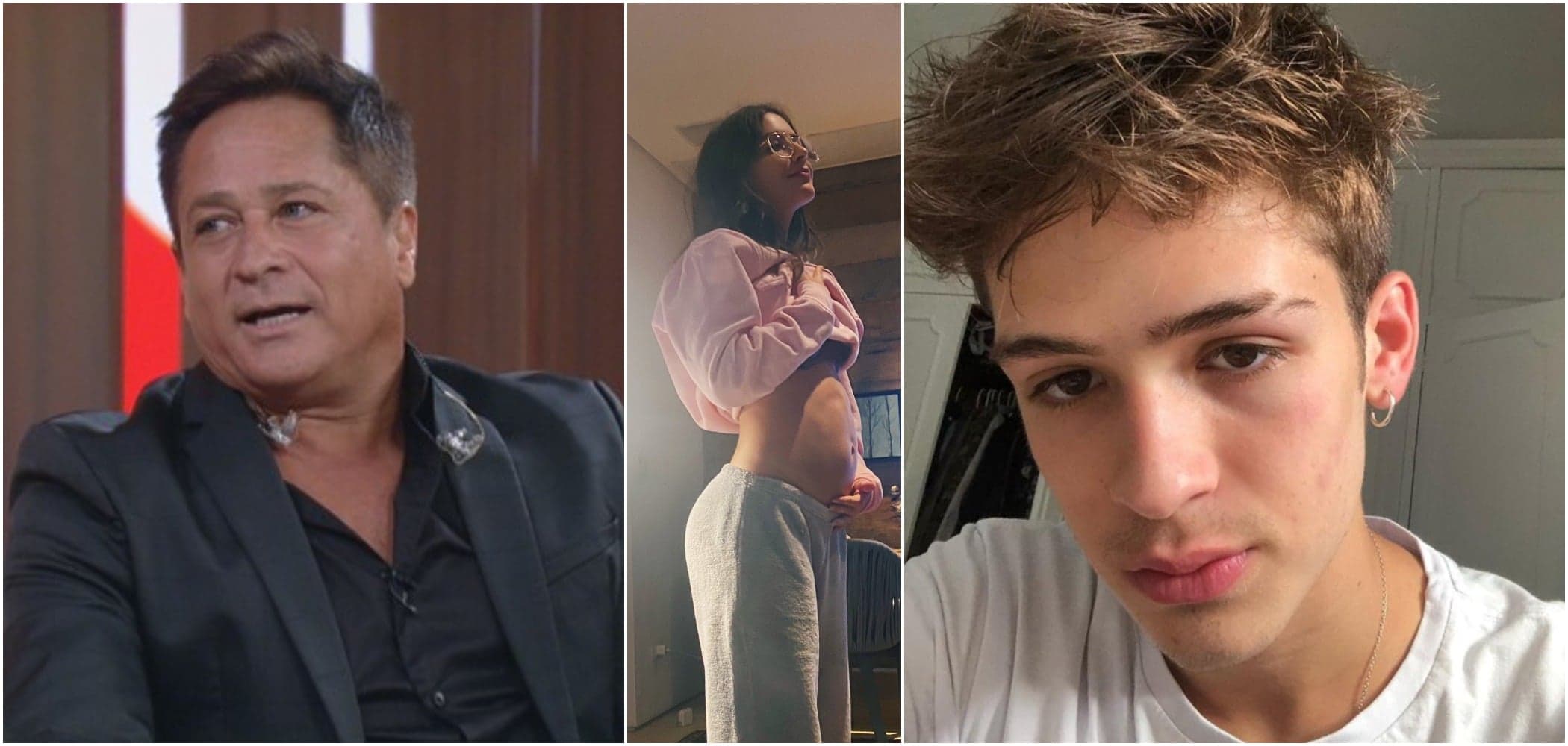 Jade Picon, namorada de João Guilherme, filho de Leonardo, negou que esteja grávida (Reprodução) Jade Picon, namorada de João Guilherme, filho de Leonardo, negou que esteja grávida (Reprodução)