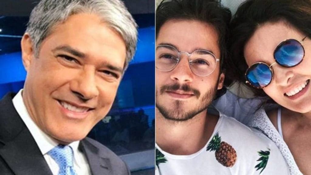 William Bonner e Túlio Gadelha têm semelhança escancarada e tamanho impressiona: "Fátima usou fita métrica"