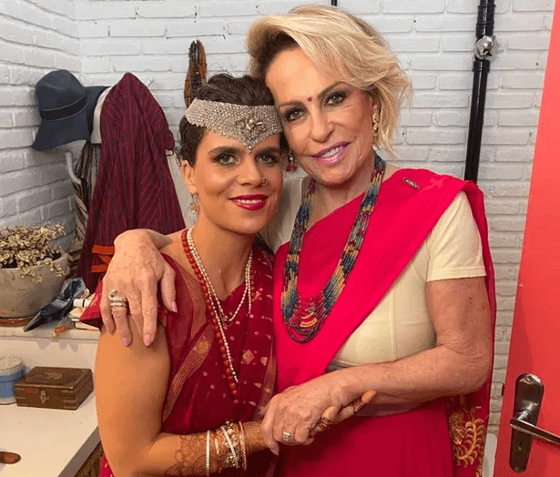 Ana Maria Braga e a filha (Foto: reprodução) Ana Maria Braga e a filha (Foto: reprodução)