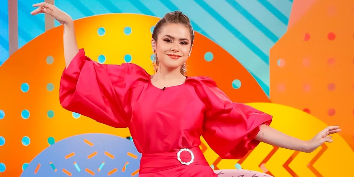 Maisa Silva quer Marina Ruy Barbosa em seu programa no SBT (Foto: Gabriel Cardoso/SBT) Maisa Silva quer Marina Ruy Barbosa em seu programa no SBT (Foto: Gabriel Cardoso/SBT)
