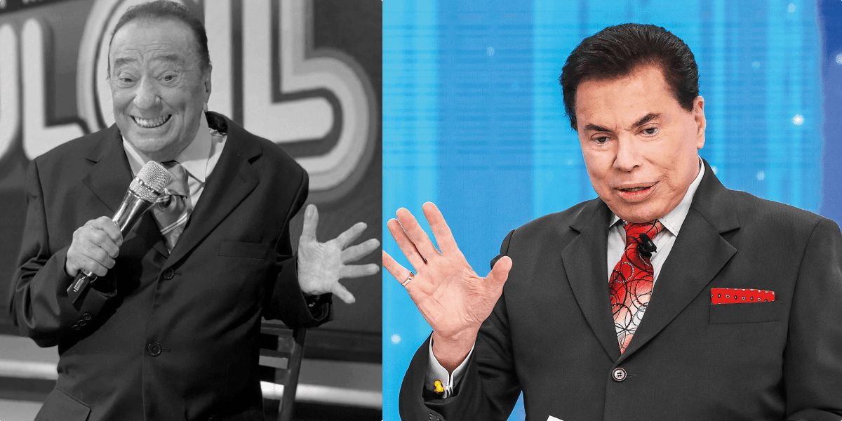 Raul Gil e Silvio Santos Raul Gil e Silvio Santos