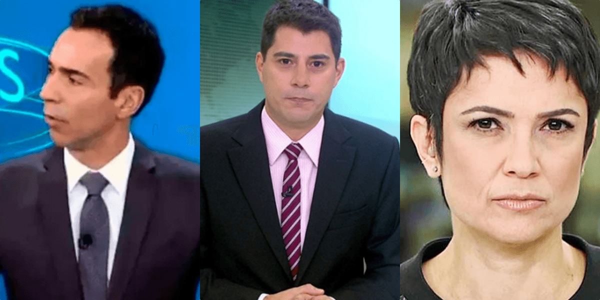 Evaristo e Tralli só de sunga, Sandra Anneberg de biquini e Bonner aos beijos: Âncoras expostos– TV Foco Evaristo e Tralli só de sunga, Sandra Anneberg de biquini e Bonner aos beijos: Âncoras expostos– TV Foco